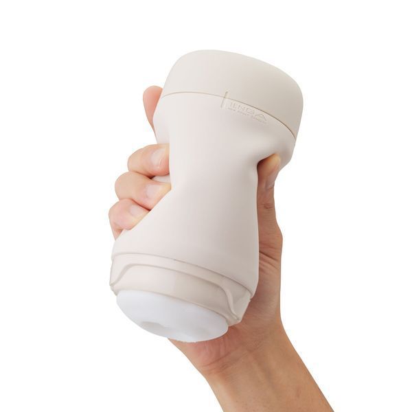 Мастурбатор TENGA PUFFY LATTE BROWN, ультрамягкий материал, многоразовый, сквозной SO8067