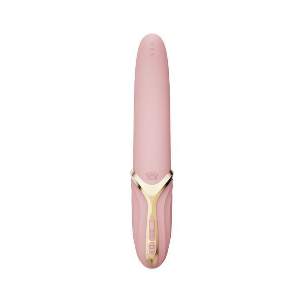 Вибратор Zalo &ndash; EVE Sakura Pink, вибрация + ротация, имитация язычка, подогрев до 39 &deg;C SO9549