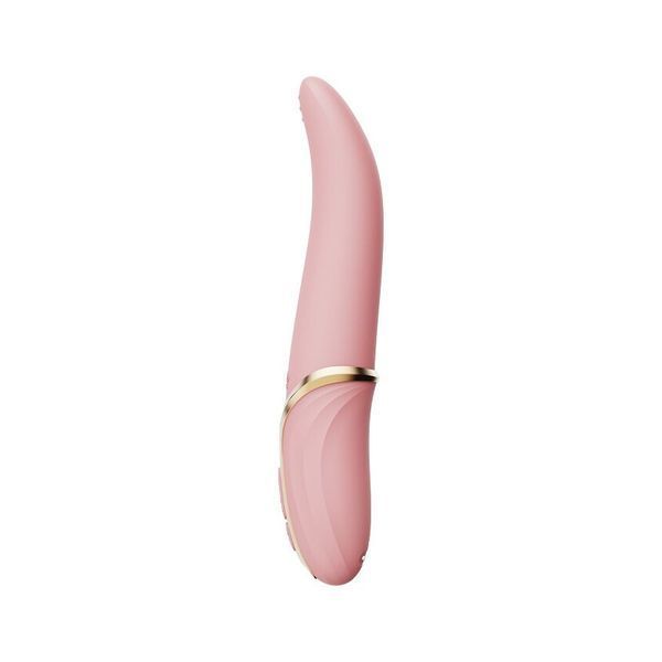 Вибратор Zalo &ndash; EVE Sakura Pink, вибрация + ротация, имитация язычка, подогрев до 39 &deg;C SO9549