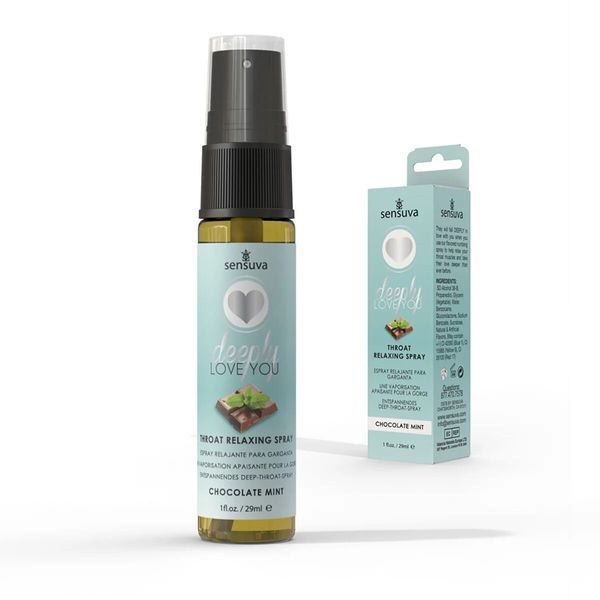 Спрей для глубоких оральных ласк Sensuva Deeply Love You Chocolate Mint (29 мл) SO3193