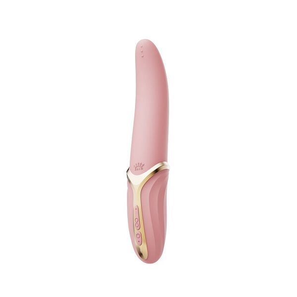 Вибратор Zalo &ndash; EVE Sakura Pink, вибрация + ротация, имитация язычка, подогрев до 39 &deg;C SO9549