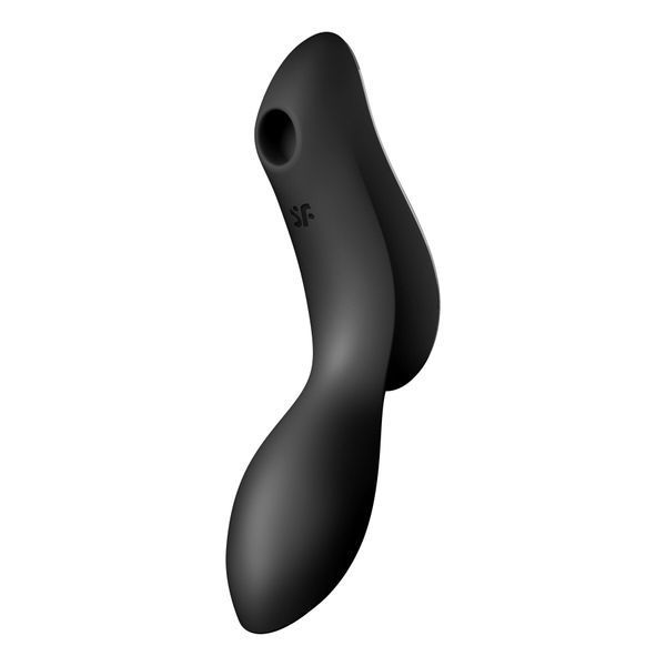 Вакуумный стимулятор с вибрацией Satisfyer Curvy Trinity 2 Black SO6085