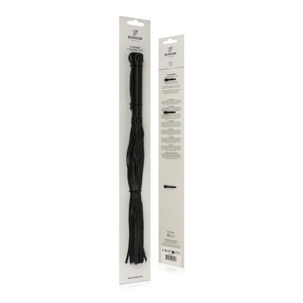 Флоггер Bedroom Fantasies: Faux Leather Flogger, черный SO8822