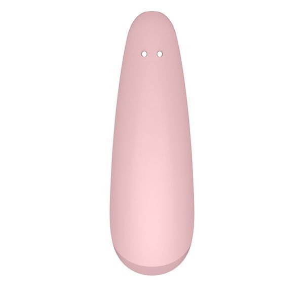 Вакуумный клиторальный стимулятор Satisfyer Curvy 2+ Pink с управлением через интернет SO3782