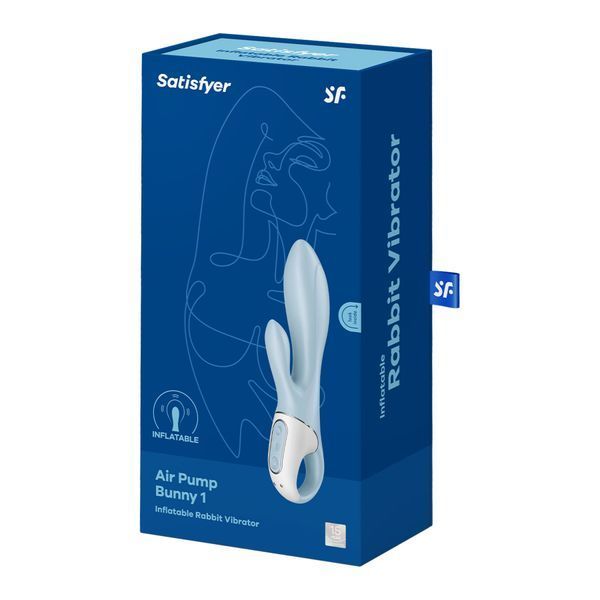 Вибратор-кролик надувной Satisfyer Air Pump Bunny 1 SX2180