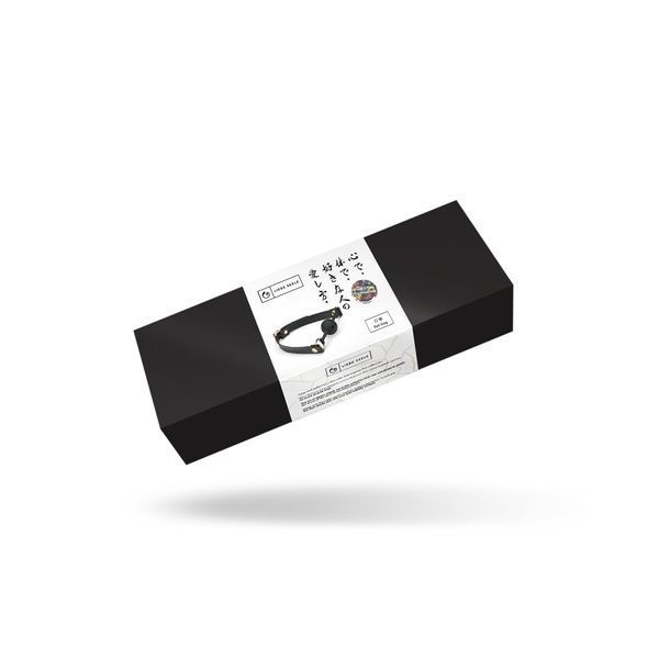 Кляп Liebe Seele Black Organosilicon Ball Gag SO9483