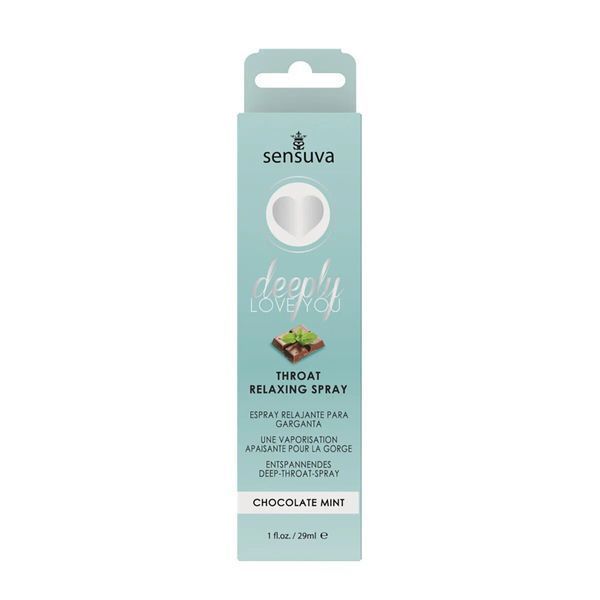 Спрей для глубоких оральных ласк Sensuva Deeply Love You Chocolate Mint (29 мл) SO3193