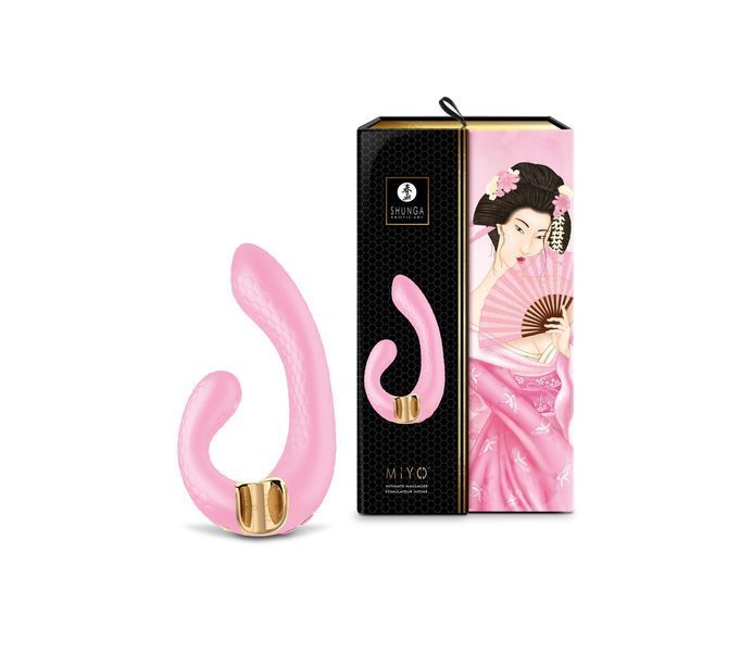 Вібратор-кролик Shunga Miyo Light Pink SO6910