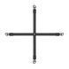 Крестовина БДСМ для фиксации рук и ног Bedroom Fantasies Hog Tie Cross Bar With Cuffs SX3050 фото 2