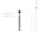 Полый уретральный стимулятор Sinner Gear Unbendable &mdash; Hollow Penis Plug, длина 7,5 см, диаметр 12 мм SO4582 фото 4