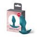 Анальна пробка Fun Factory BOOTIE FEM Bottle Green, у вигляді бутона, діаметр 2,9 см, тонкий обмежувач SX3693 фото 5