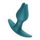 Анальна пробка Fun Factory BOOTIE FEM Bottle Green, у вигляді бутона, діаметр 2,9 см, тонкий обмежувач SX3693 фото 2